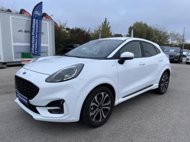 Voir le détail de l'offre de cette FORD Puma 1.0 Flexifuel 125ch S&S mHEV ST-Line de 2022 en vente à partir de 236.06 €  / mois