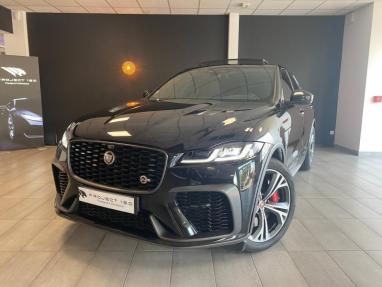 Voir le détail de l'offre de cette JAGUAR F-Pace SVR 5.0 550ch BVA8 AWD de 2021 en vente à partir de 765.29 €  / mois