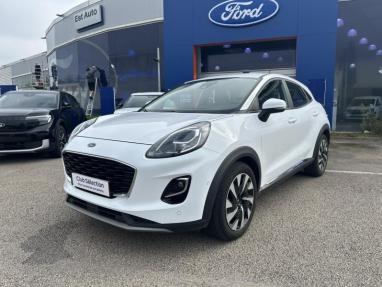 Voir le détail de l'offre de cette FORD Puma 1.0 Flexifuel 125ch S&S mHEV Titanium de 2023 en vente à partir de 228.94 €  / mois