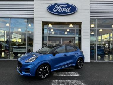 Voir le détail de l'offre de cette FORD Puma 1.0 EcoBoost 155ch mHEV ST-Line X de 2021 en vente à partir de 234.84 €  / mois