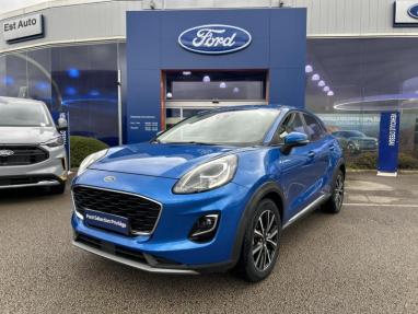 Voir le détail de l'offre de cette FORD Puma 1.0 EcoBoost 125ch mHEV Titanium 6cv de 2021 en vente à partir de 204.87 €  / mois