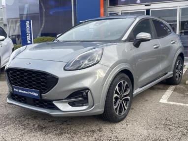 Voir le détail de l'offre de cette FORD Puma 1.0 EcoBoost 125ch S&S mHEV ST-Line Powershift de 2022 en vente à partir de 231.09 €  / mois