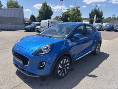 Voir le détail de l'offre de cette FORD Puma 1.0 Flexifuel 125ch S&S mHEV Titanium Business de 2024 en vente à partir de 21 499 € 