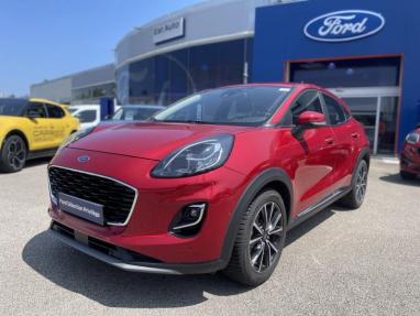 Voir le détail de l'offre de cette FORD Puma 1.0 Flexifuel 125ch S&S mHEV Titanium de 2022 en vente à partir de 206.98 €  / mois