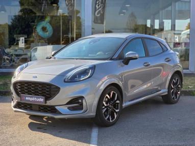 Voir le détail de l'offre de cette FORD Puma 1.0 Flexifuel 125ch S&S mHEV ST-Line X de 2023 en vente à partir de 229.55 €  / mois