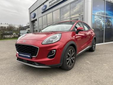 Voir le détail de l'offre de cette FORD Puma 1.0 Flexifuel 125ch S&S mHEV Titanium de 2022 en vente à partir de 259.87 €  / mois