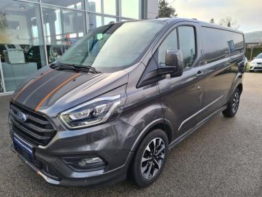 Voir le détail de l'offre de cette FORD Transit Custom Fg 320 L2H1 2.0 EcoBlue 185 Sport de 2020 en vente à partir de 417.44 €  / mois